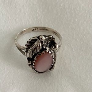 Sterling Silver Amethysts Ring